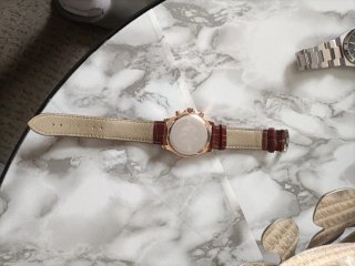 Reloj LIGE Elegante Marrón y Dorado