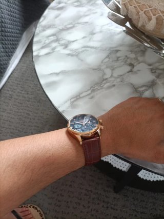 Reloj LIGE Elegante Marrón y Dorado