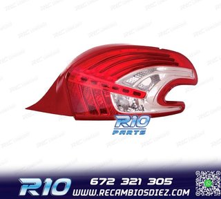 PILOTO DCH PARA PEUGEOT 208 12-15 LED