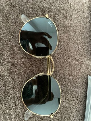 Ray-Ban Round Metal Doradas