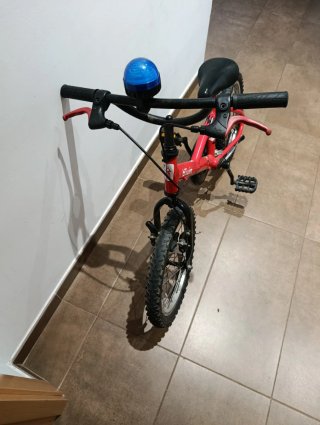 Bicicleta Infantil Roja BTWIN