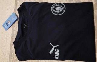Camiseta Manchester City Puma Negra Talla M