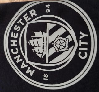 Camiseta Manchester City Puma Negra Talla M