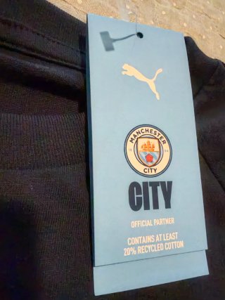 Camiseta Manchester City Puma Negra Talla M