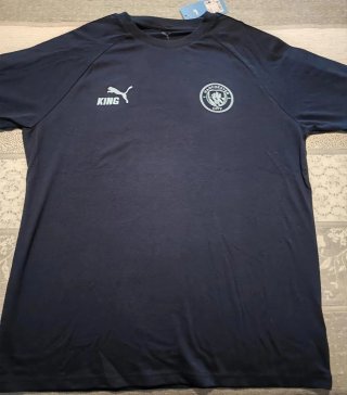 Camiseta Manchester City Puma Negra Talla M