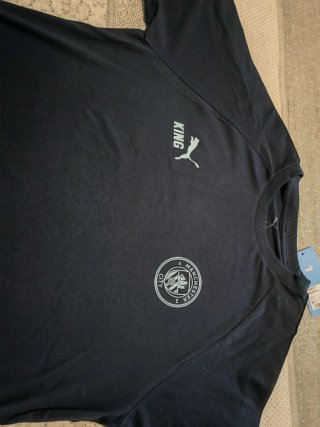 Camiseta Manchester City Puma Negra Talla M