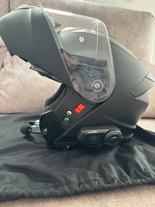 Casco modular negro