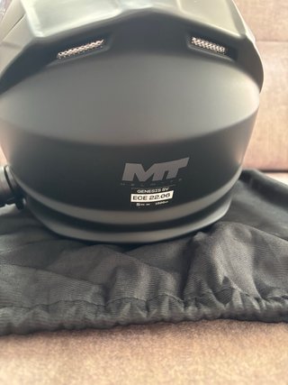 Casco modular negro
