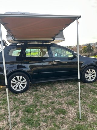 Tienda Techo Coche + Toldo + Barras