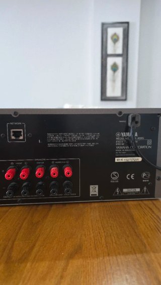 Amplificador Yamaha HTR-4065 Plata