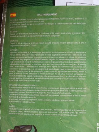 Chaqueta Forestline Forestjack Talla XL