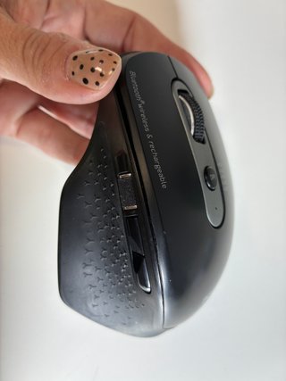 Ratón Port Designs Bluetooth Recargable Negro
