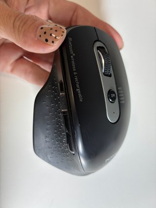 Ratón Port Designs Bluetooth Recargable Negro