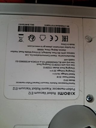 Robot Aspirador Xiaomi + Base de Carga