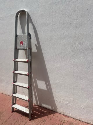 Escalera metálica 6 peldaños