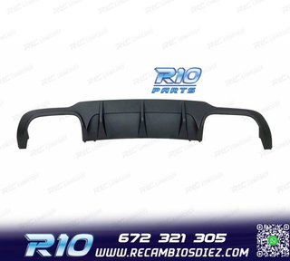 DIFUSOR MERCEDES CLASE C W204 12-15 LOOK C63 AMG OO---OO