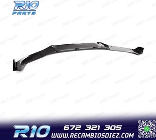 SPOILER LIP BMW X5 F15 12-18 LOOK M PERFORMANCE NEGRO BRILLO