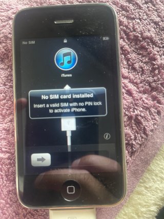 iPhone 3G (Inglés) - No detecta redes
