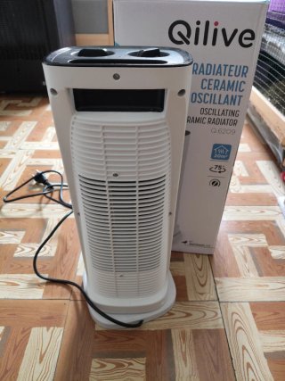 Qilive Radiador Cerámico Oscilante