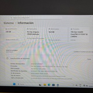 Intel NUC 11TNH i5 Mini PC 16GB RAM 256GB NVME