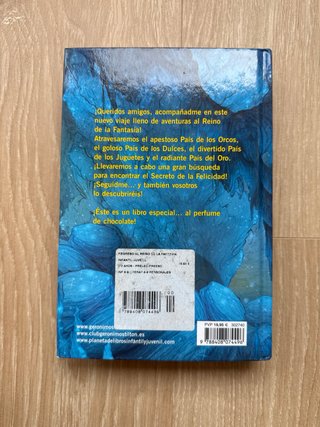 Regreso al Reino de la Fantasía: ¡Libro con olo...