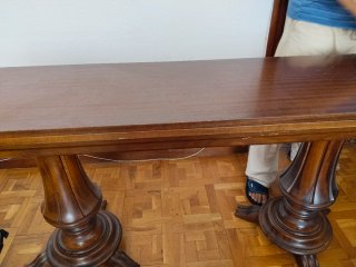 Mesa comedor plegable madera alta calidad