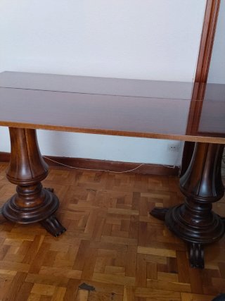 Mesa comedor plegable madera alta calidad