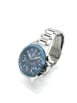 Reloj Festina Chronograph Acero Azul Hombre