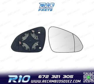 CRISTAL ESPEJO + BASE DERECHO OPEL INSIGNIA 08-