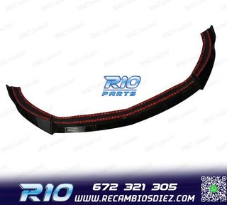 SPOILER LIP MERCEDES CLA W117 AMG 14-18 LOOK BRABUS NEGRO BR