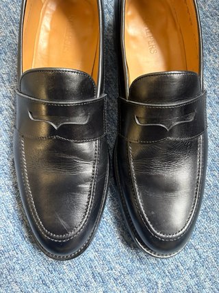 Mocasines de Piel Negros Talla 44 Scalpers