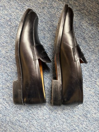 Mocasines de Piel Negros Talla 44 Scalpers