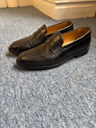 Mocasines de Piel Negros Talla 44 Scalpers