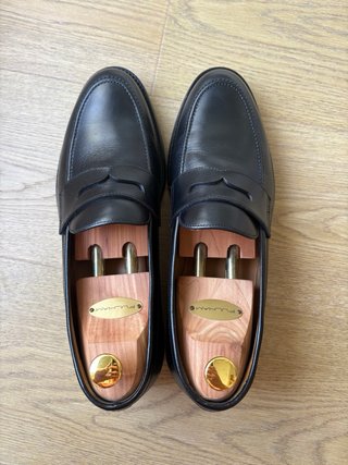 Mocasines de Piel Negros Talla 44 Scalpers