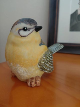 Pajaritos de cerámica decorativos