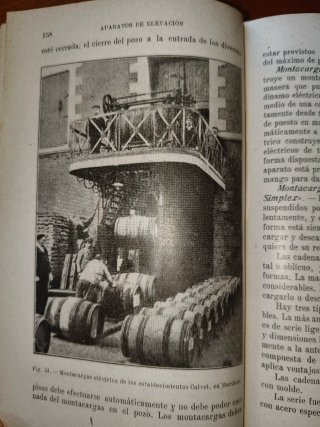 Libro antiguo 1921: Material Vinícola