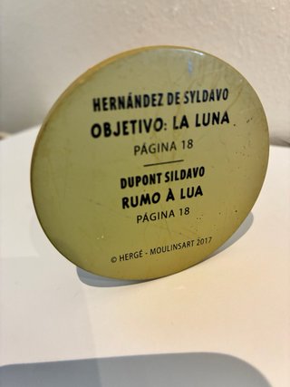 Figura Resina Tintín
