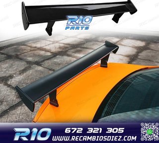 ALERON SPOILER BMW E46 SEDAN 98-01 LOOK GTS NEGRO BRILLO