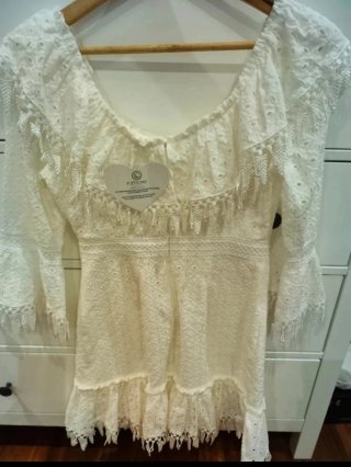 Vestido Fetiche Suances Blanco