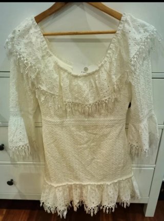 Vestido Fetiche Suances Blanco