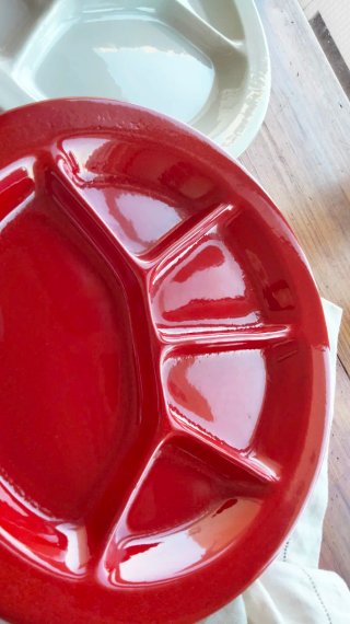 2 piatti per fonduta anni 80