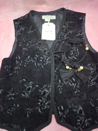 Chaqueta Simple Retro Negra Talla S