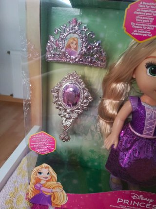Muñeca Disney Princess Rapunzel con accesorios
