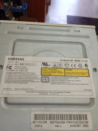 SAMSUNG CD MASTER 52E LETTORE CD ROM SC-152