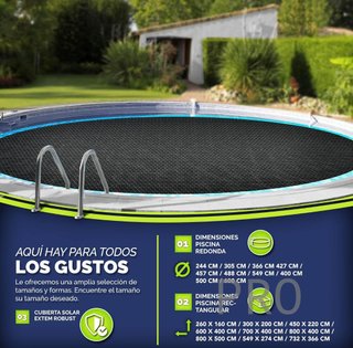 Lona Solar para Piscina - tillvex
