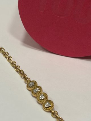Pulsera Tous Oro y Brillantes Comunión