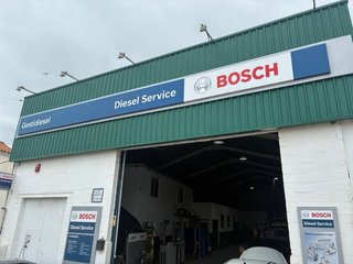 Cartelería Oficial Bosch Diesel Service