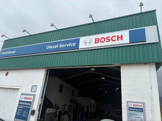 Cartelería Oficial Bosch Diesel Service