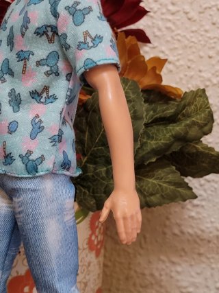 Muñeco Ken con camiseta y vaqueros