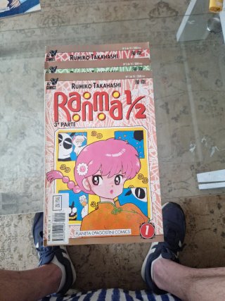 Ranma 1/2 comics 1,2 y 4